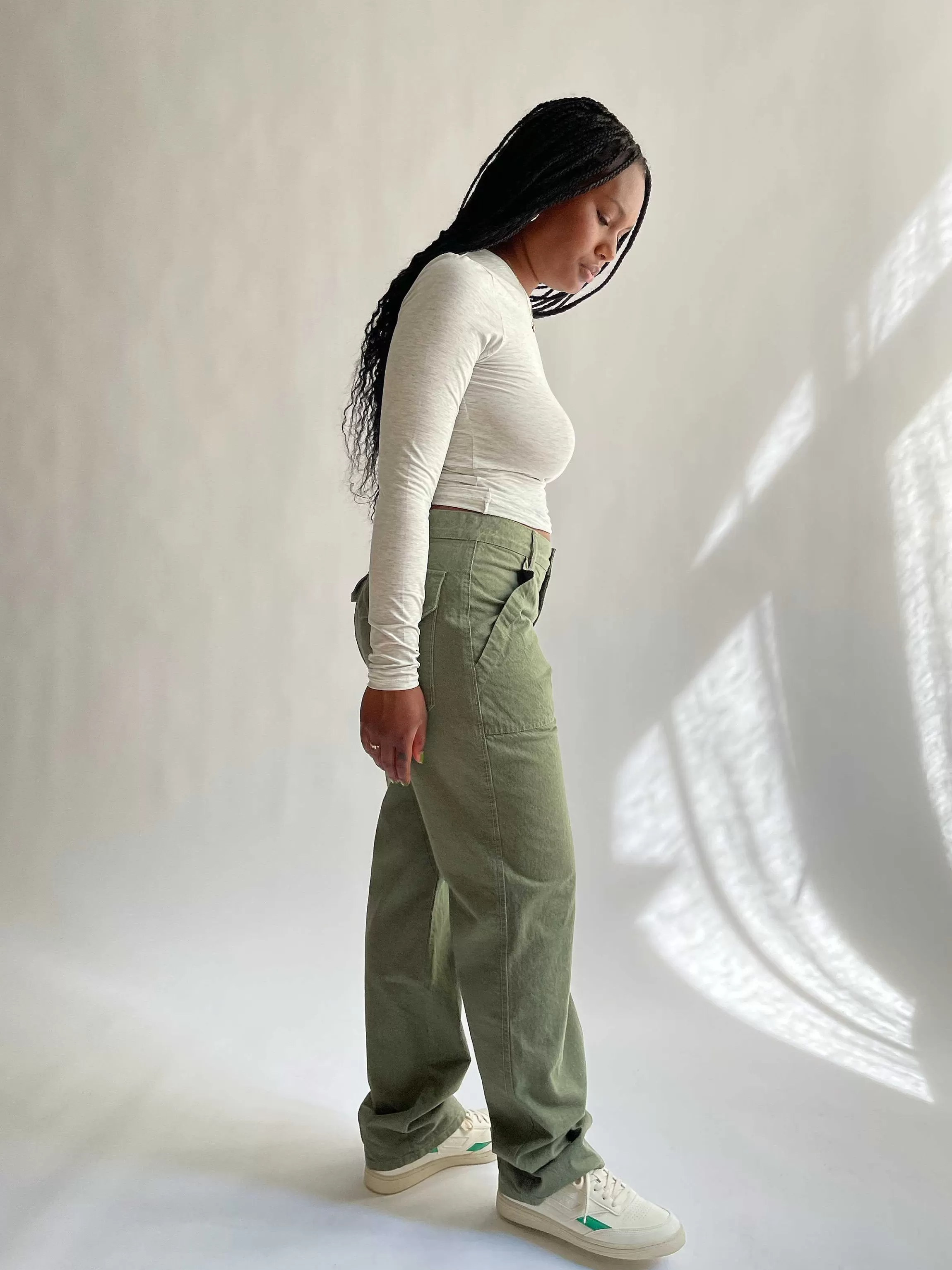 Djerf Avenue Ga Till Pants Green Fashion