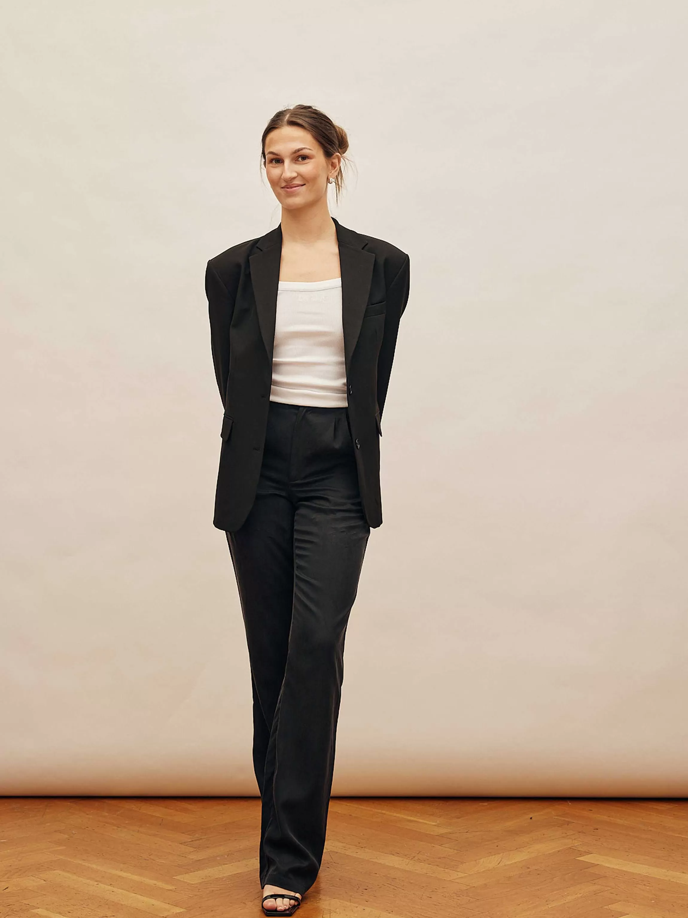 Djerf Avenue On The Go Byxor Ash - Tall Online