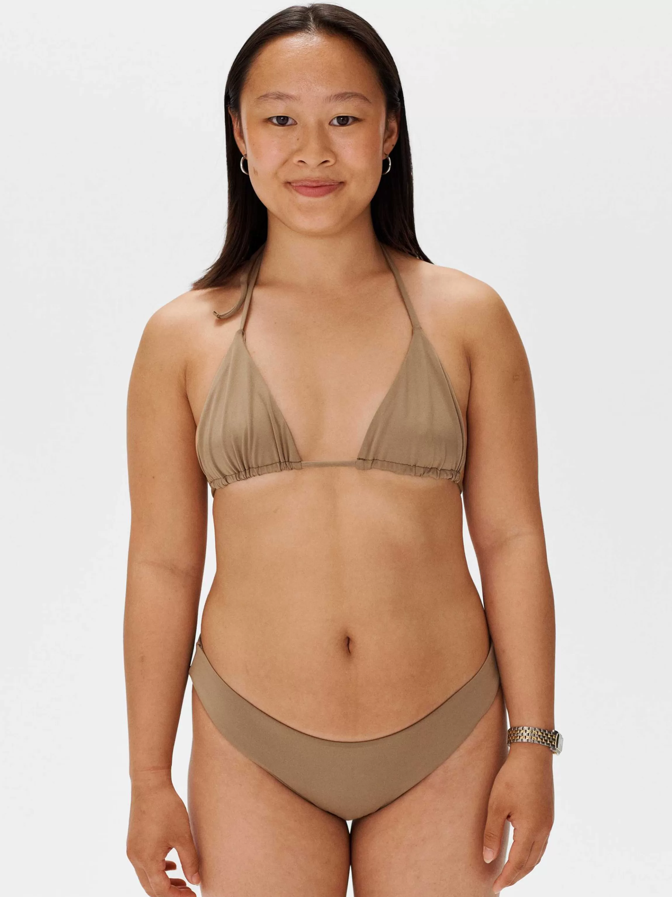 Djerf Avenue Triangel Top Biscuit New